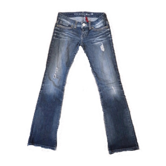 Guess Denim - NWOT Guess distressed bootcut jeans